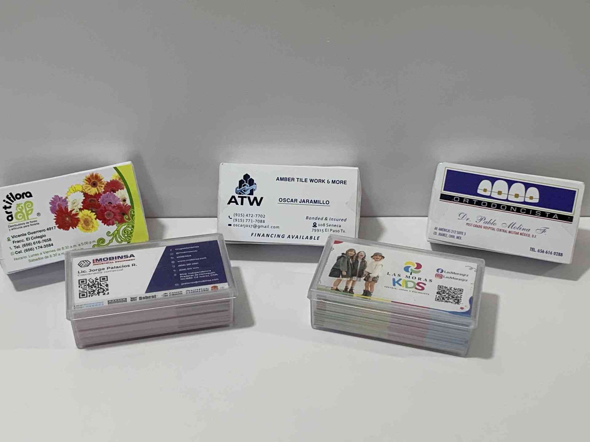 TARJETAS DE PRESENTACION 1000 (mil ) Unidades 